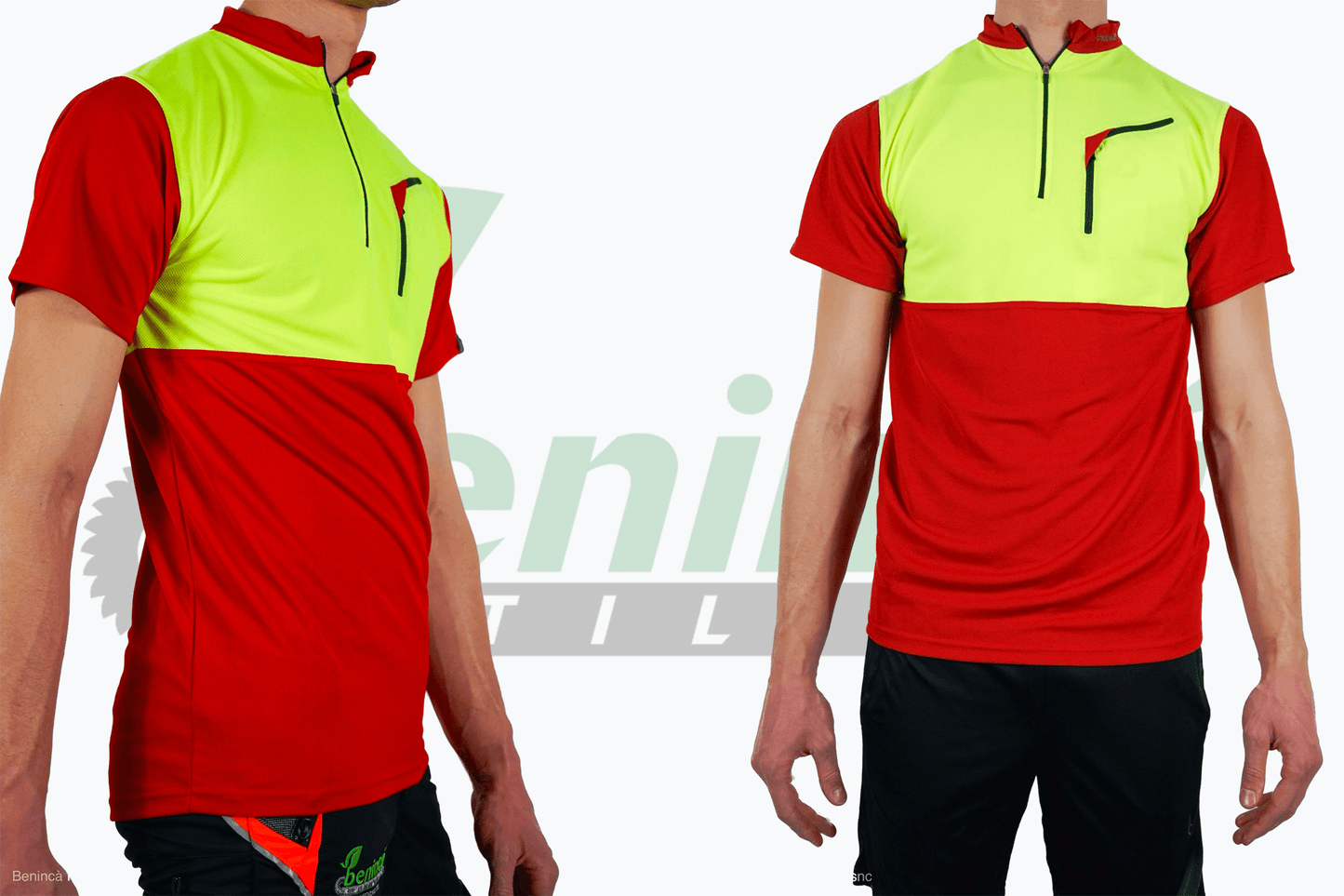 Pfanner Zipp Neck SHORT shirt