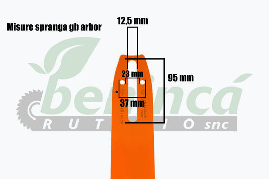 Spranghe longitudinali GB arbor