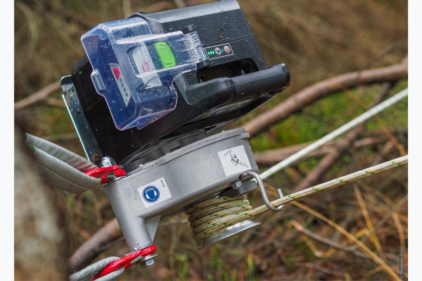Verricello Portable winch a batteria
