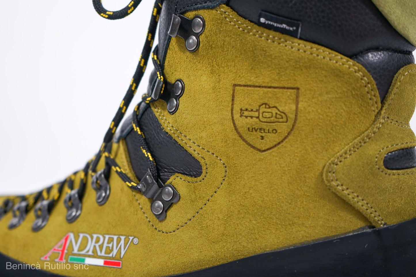 andrew antelao wood scarpone anti taglio motosega classe 3