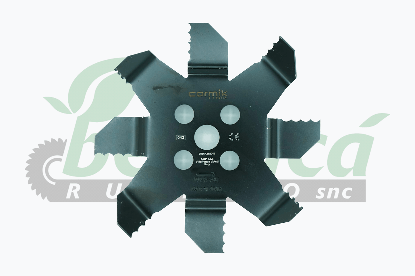 8 serrated blade disc