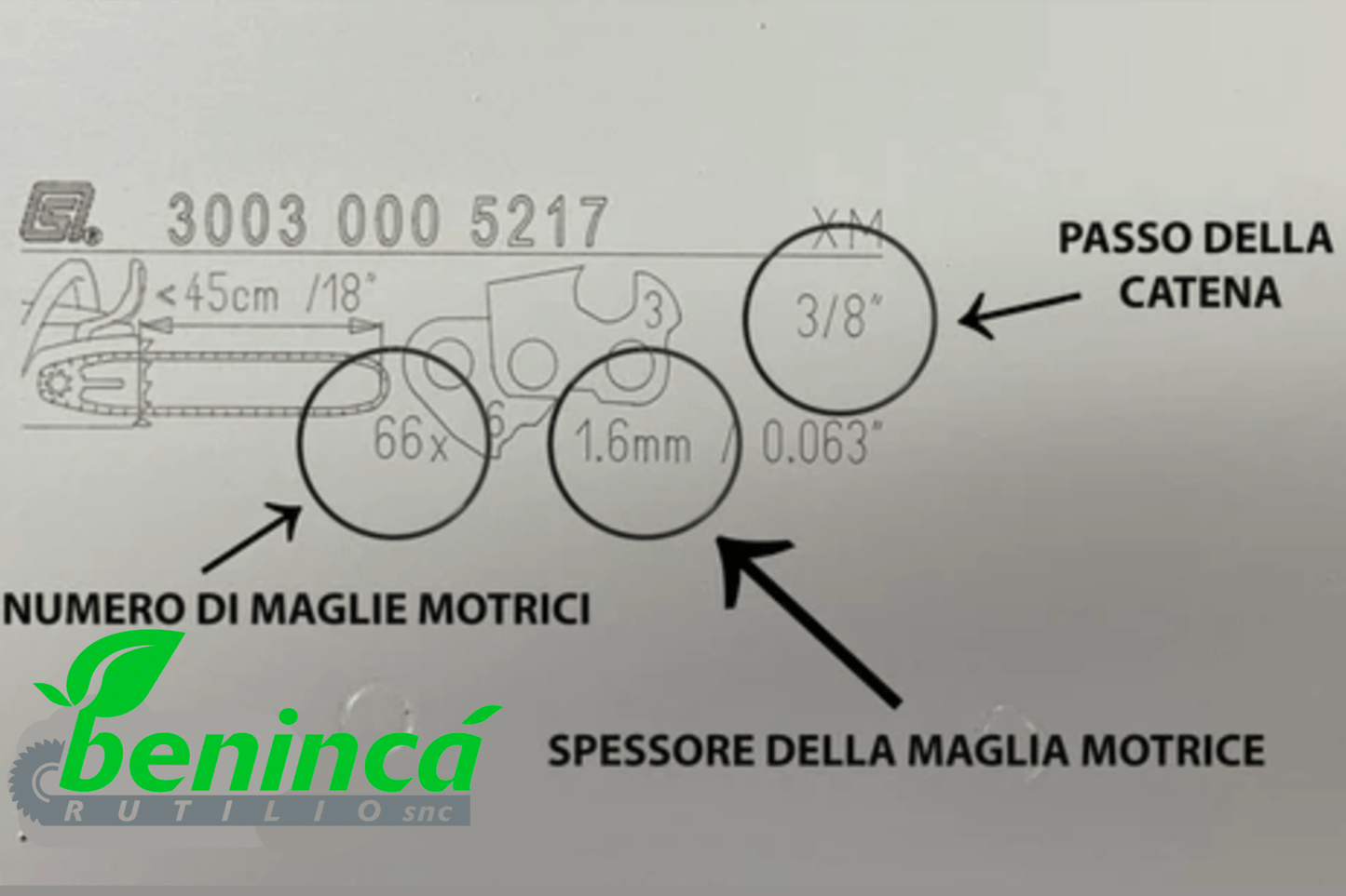 Catene Stihl 3/8 p