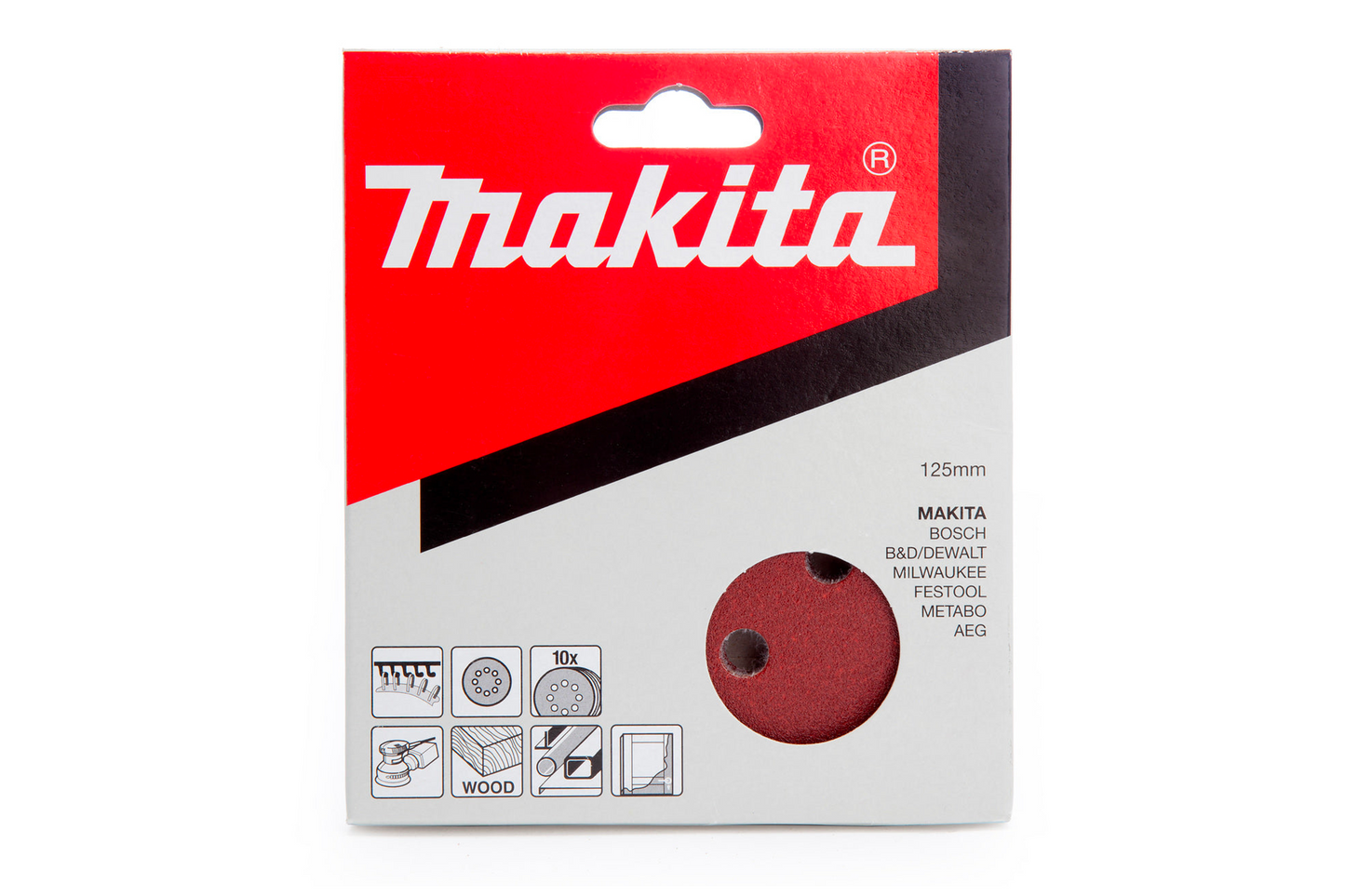 Abrasive disc for sander 10 pcs