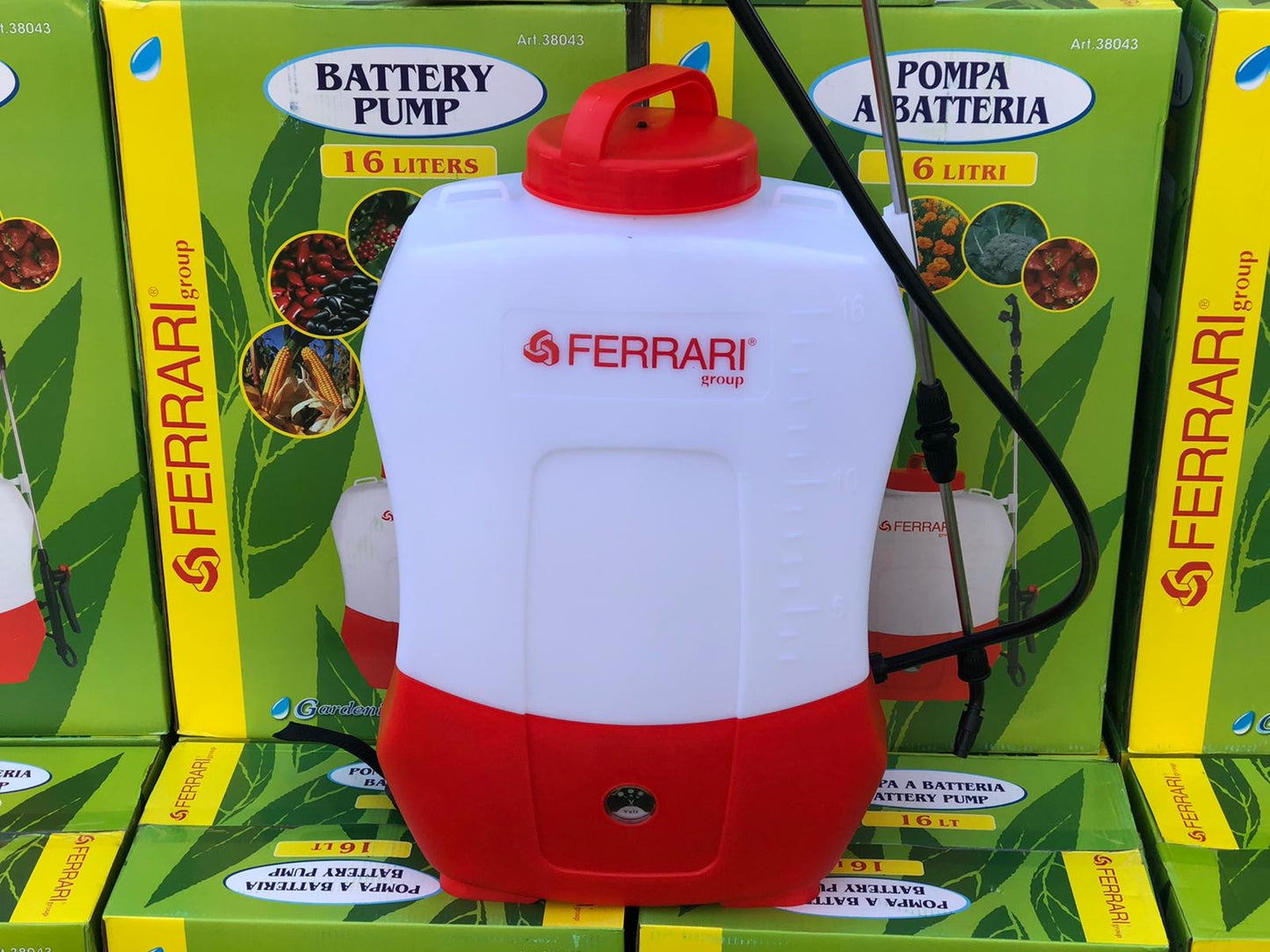 Pompa a batteria