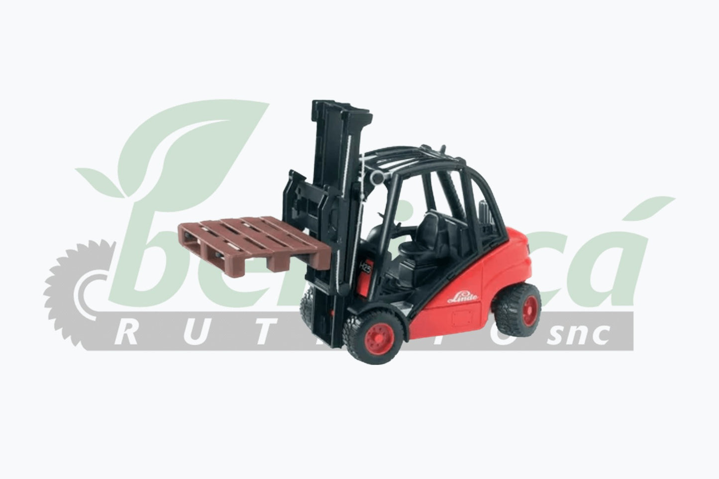 Carrello elevatore Linde H30D + 2 pallet - BRUDER