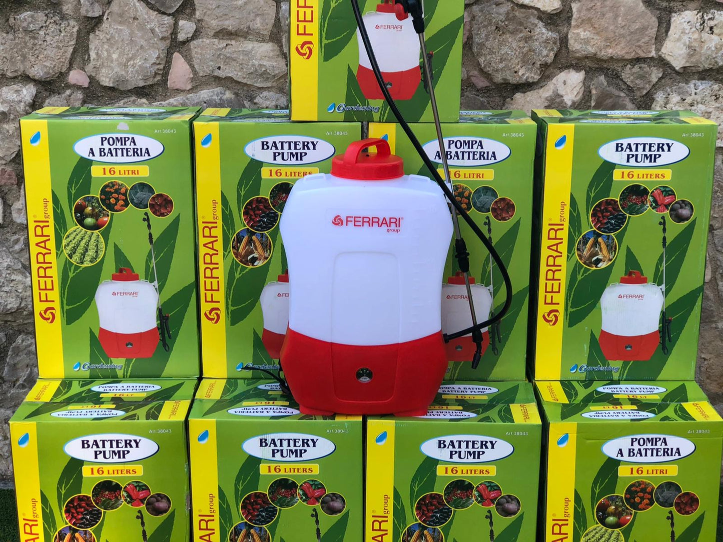 Pompa a batteria