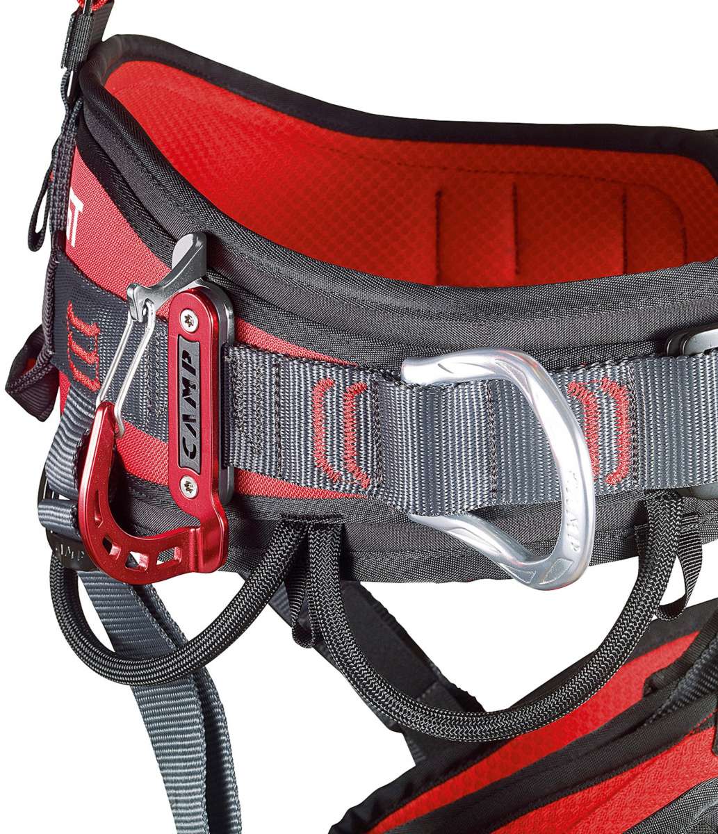 Camp carabiner for chainsaw