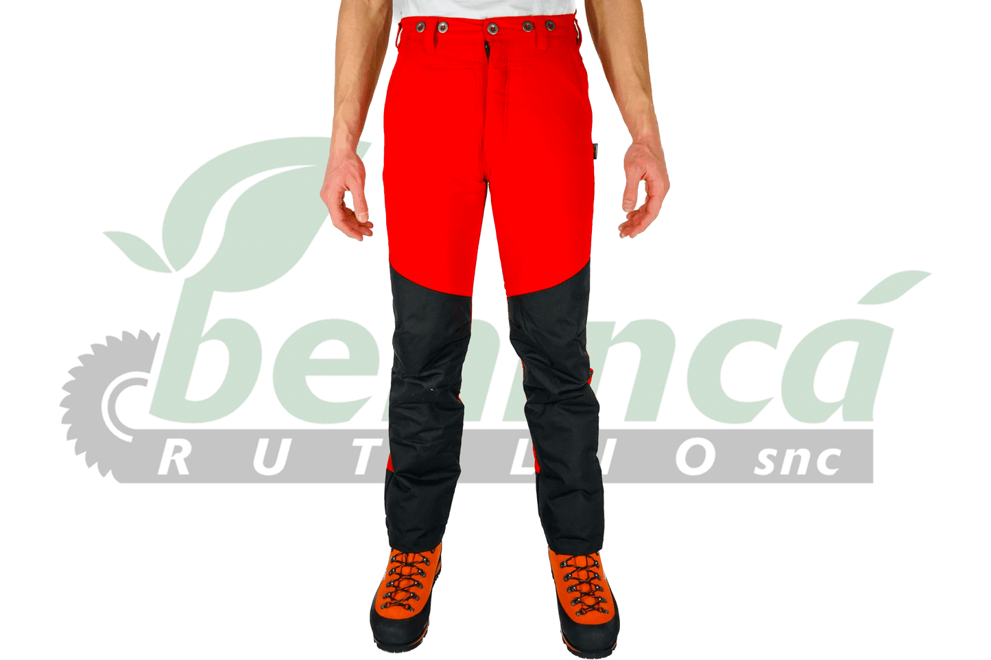 Pantalon anti-coupure avec protection contre les éclaboussures