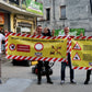 Striscione segnaletico lavori forestali 200X80