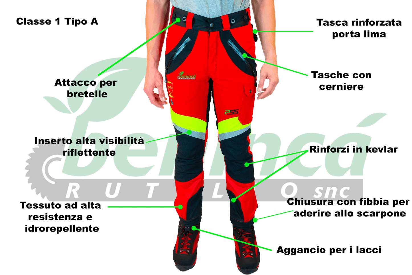 Pantalon PSS X-treme Air résistant aux coupures Sambugaro