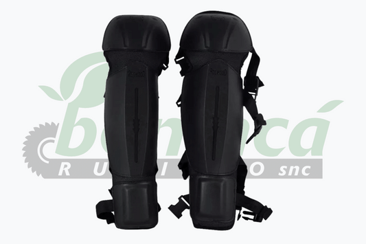 Shin guards for brush cutters