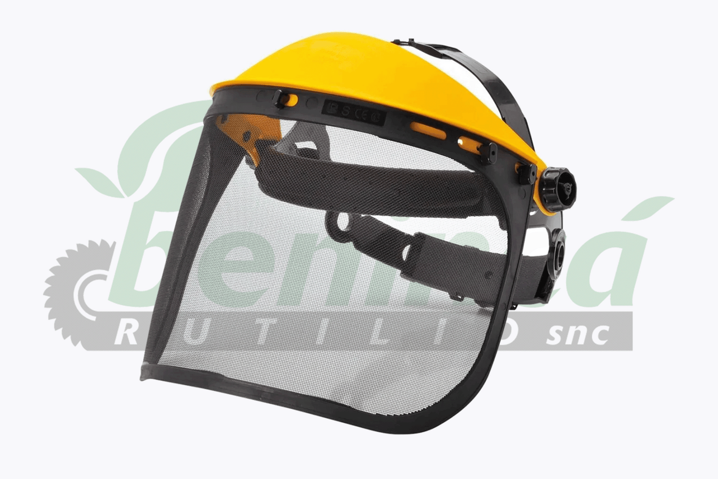 Protective mask for brush cutter