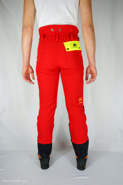 Pantalon anti-coupure avec protection contre les éclaboussures