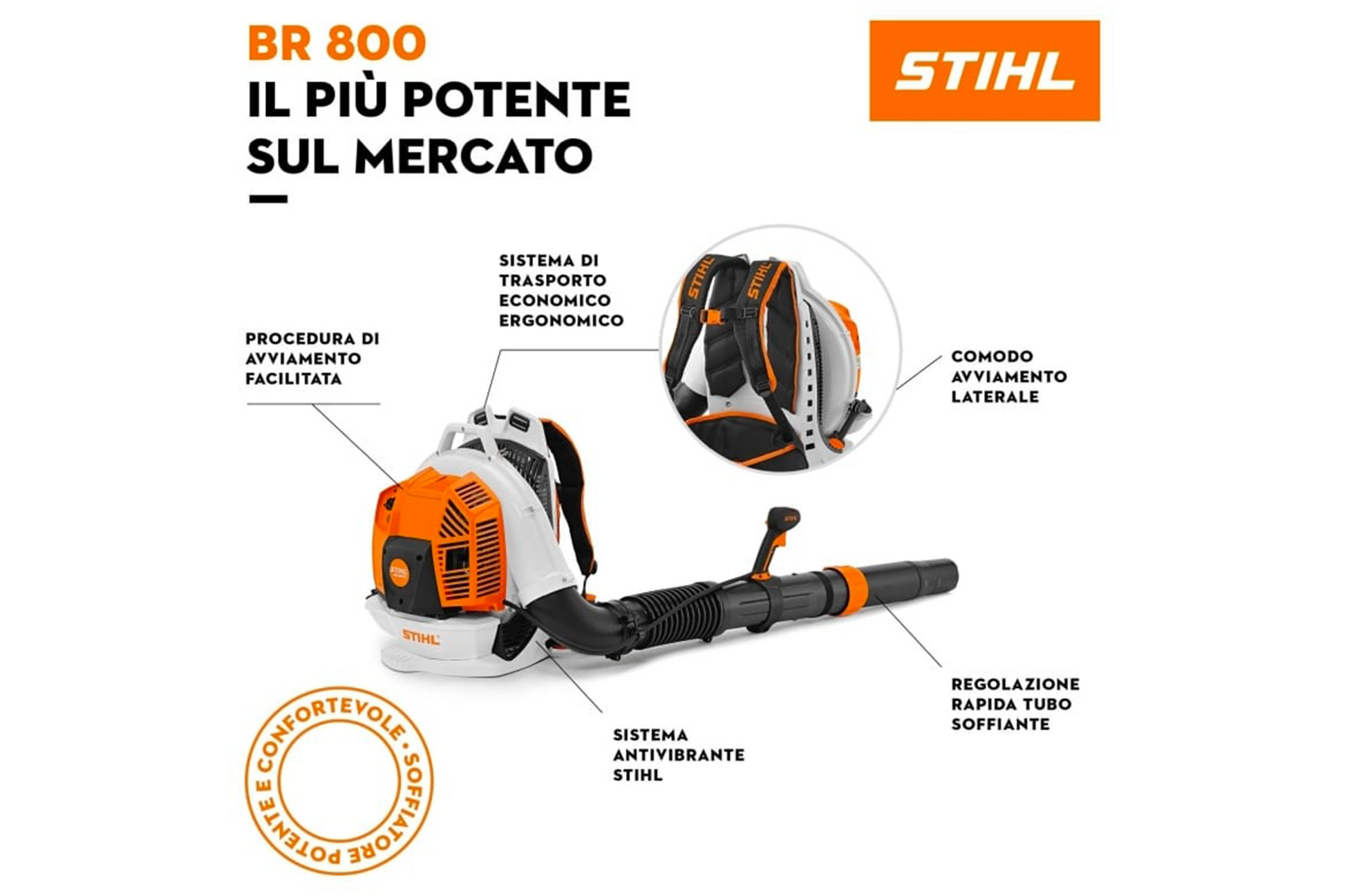 Soffiatore STIHL BR 800 C-E